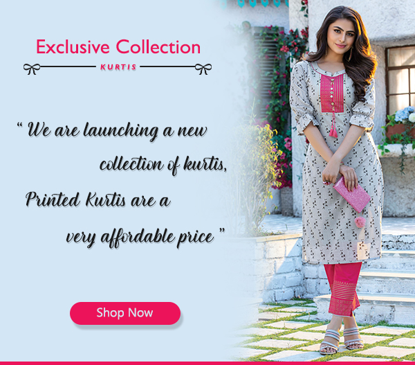 Buy Designer Kurtis at Wholesale Price online from Surat  Latest