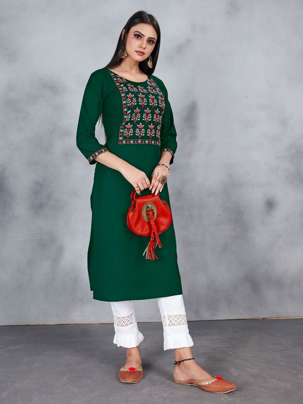 Jaipur Kurti Printed, Self Design Women Flared Green Skirt - Buy Jaipur  Kurti Printed, Self Design Women Flared Green Skirt Online at Best Prices  in India | Flipkart.com