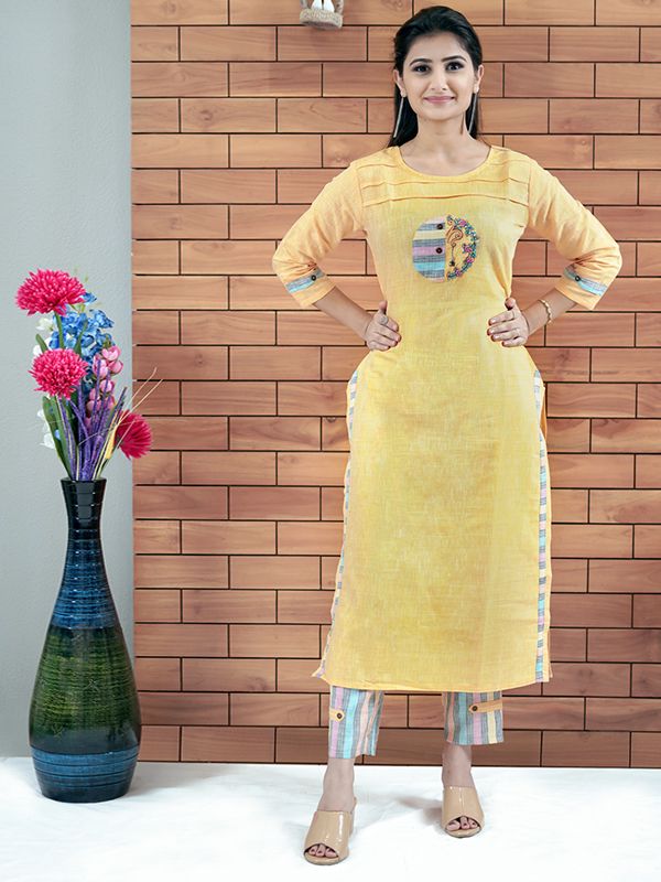 Rayon Yellow Long Length Kurti Gown for Women and Girls, Designer Long  Length Rayon Gown Kurti, Designer Indian Dress, - Etsy